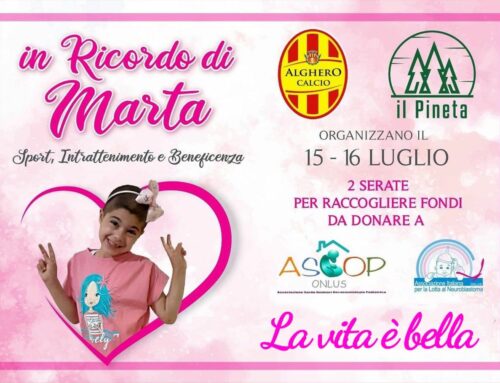 “In ricordo di Marta”, evento solidale in Sardegna