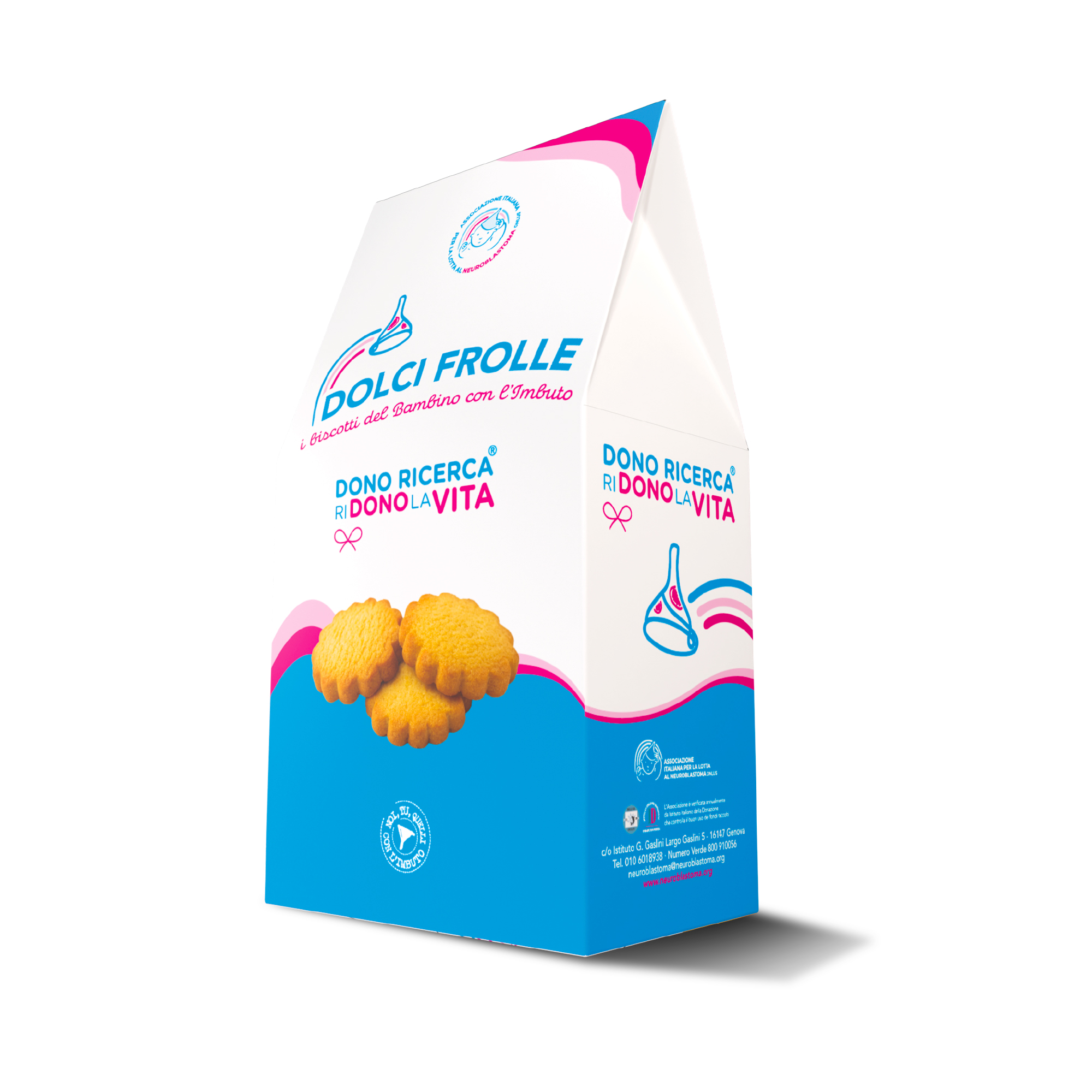 BISCOTTI SOLIDALI DEL BAMBINO CON L’IMBUTO